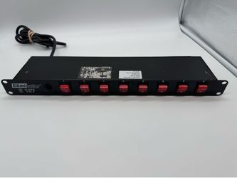 Eliminator Lighting E107 Professional 8-Channel AC Power Strip