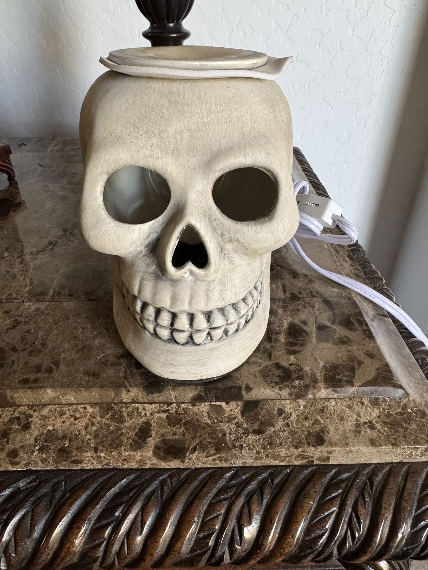 Halloween Skull Wax Warmer