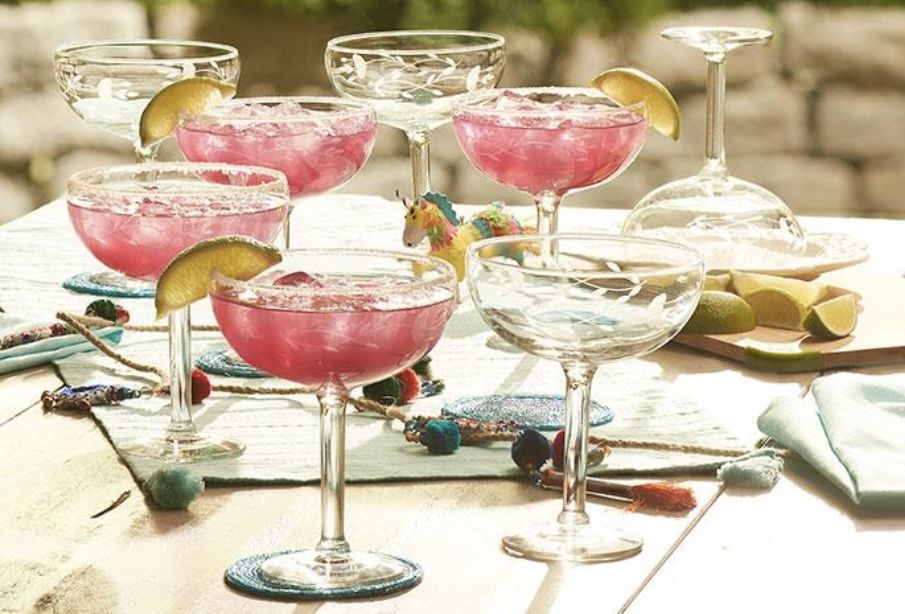 8 Margarita Copas Por $80 Nuevas En Caja 