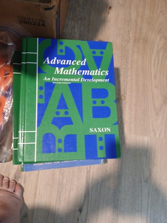 Saxon Advanced Mathematics Text & Solutions Manual