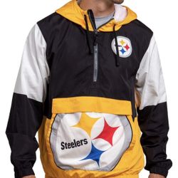 Steelers Windbreaker Jacket  2x 