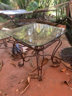 Glass table