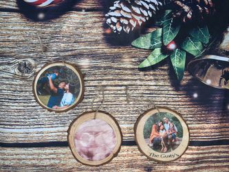 Photo ornaments for sale