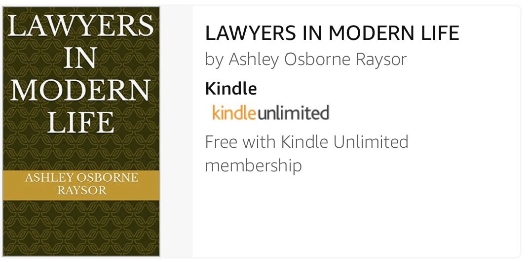 Lawyers In Modern Life Short Story