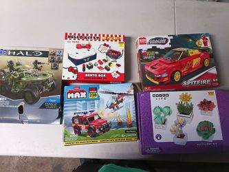 Huge Building Block Lot - Brand New Open Box & LEGO Technic Parts