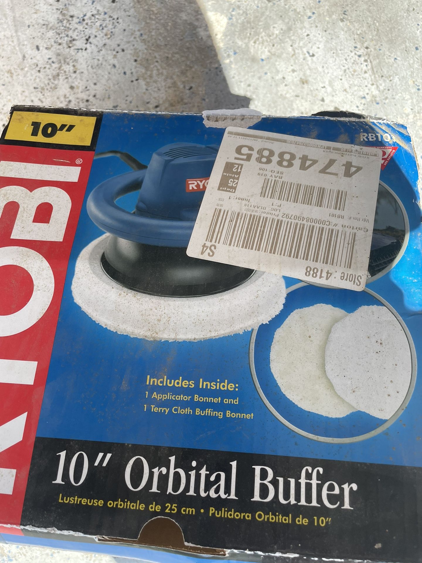 Auto 10” Buffer
