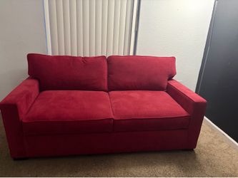 Sofa bed with full size pull out mattress