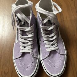 Lilac Vans Size 6