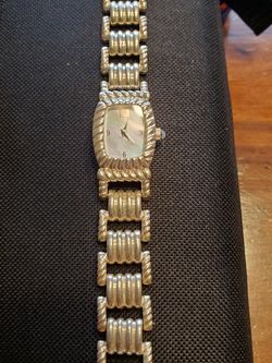 Judith Ripka Sterling Silver Women's Watch