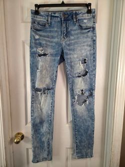Women's American Eagle Outfitters Next Level Flex Distressed Denim Jeans (0027)