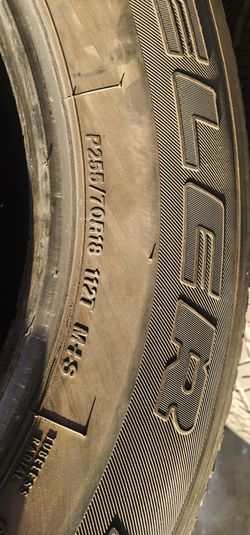 Used tires some life left on them.