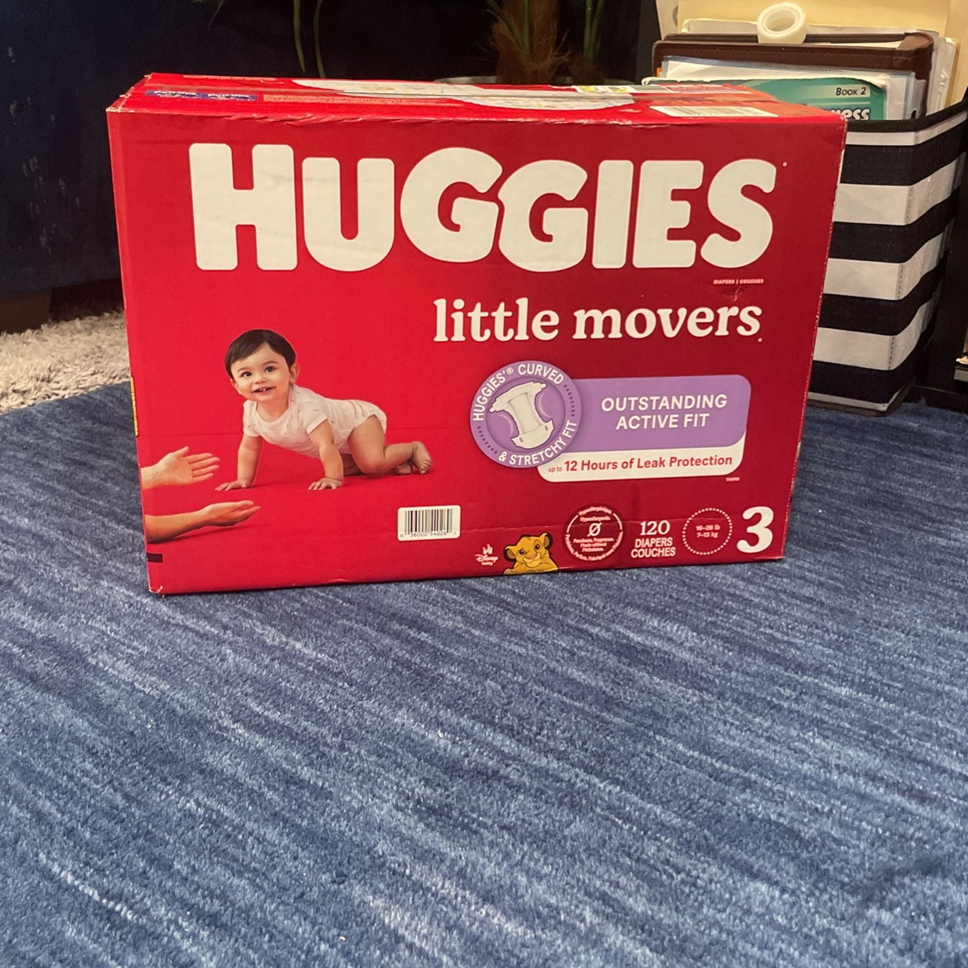 Huggies Diaper 120 Count size 3