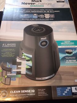Shark never change filter air purifier