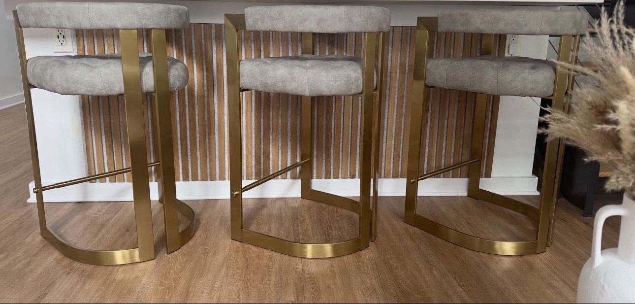 LIKE NEW Premium Bar Stools (3) 
