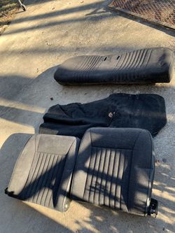 Mustang gt seats ( black)