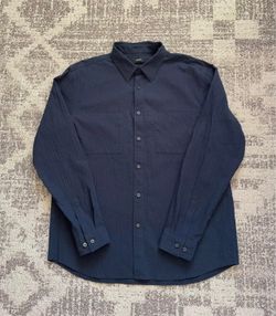 Theory Irving 2P Spring Ripstop Shirt Size XL