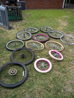 All kinds of bike tires