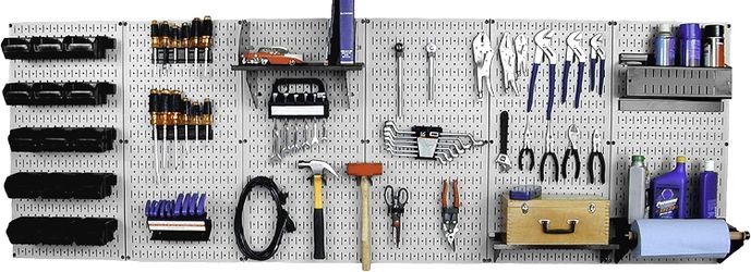 Six-Panel Gray and Black Master Workbench Kit