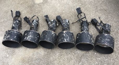 Six stage lights
