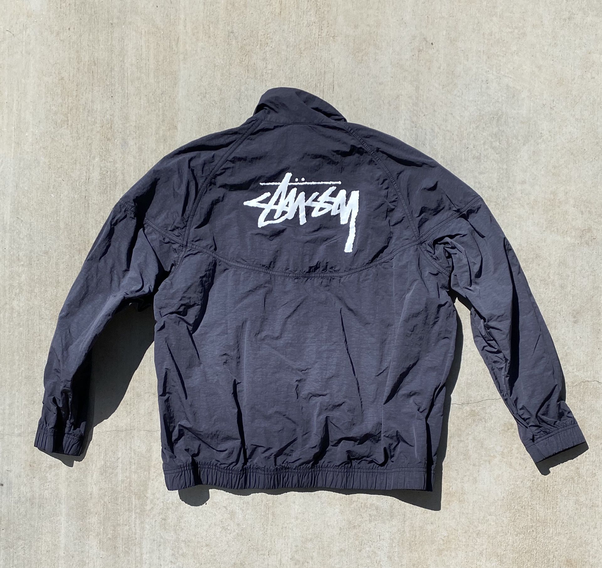 Nike x Stussy Windrunner Jacket “Off Noir” (Size M) for Sale Nike x Stussy Windrunner Jacket “Off Noir” (Size M) for Sale