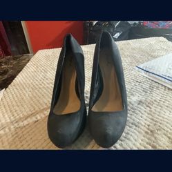black heel shoes size 8 