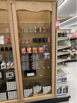 Dutch display cabinet.