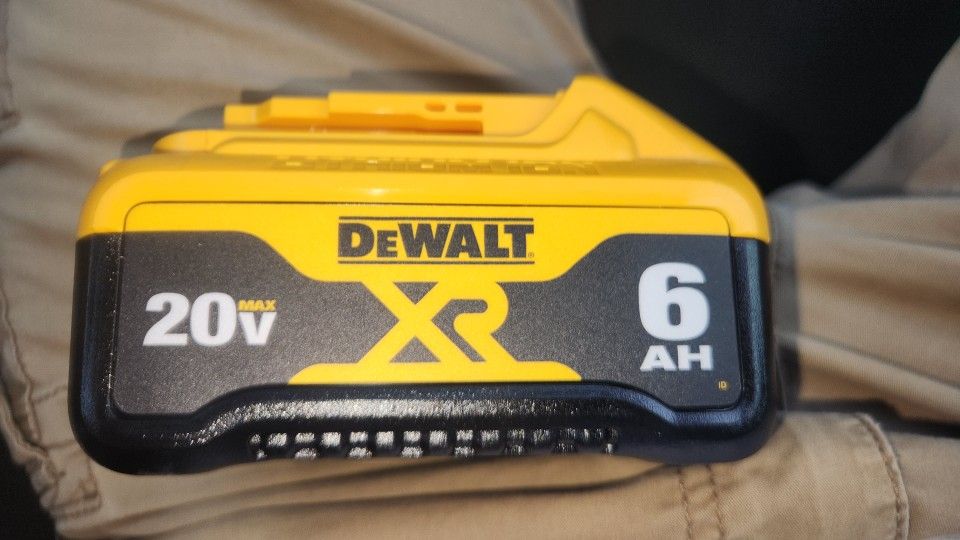 Brand New 6ah Dewalt Battery