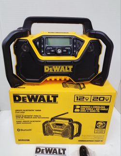 DeWalt DCR028B Jobsite Bluetooth Radio TOOL ONLY/ NO INCLUYE BATERIA