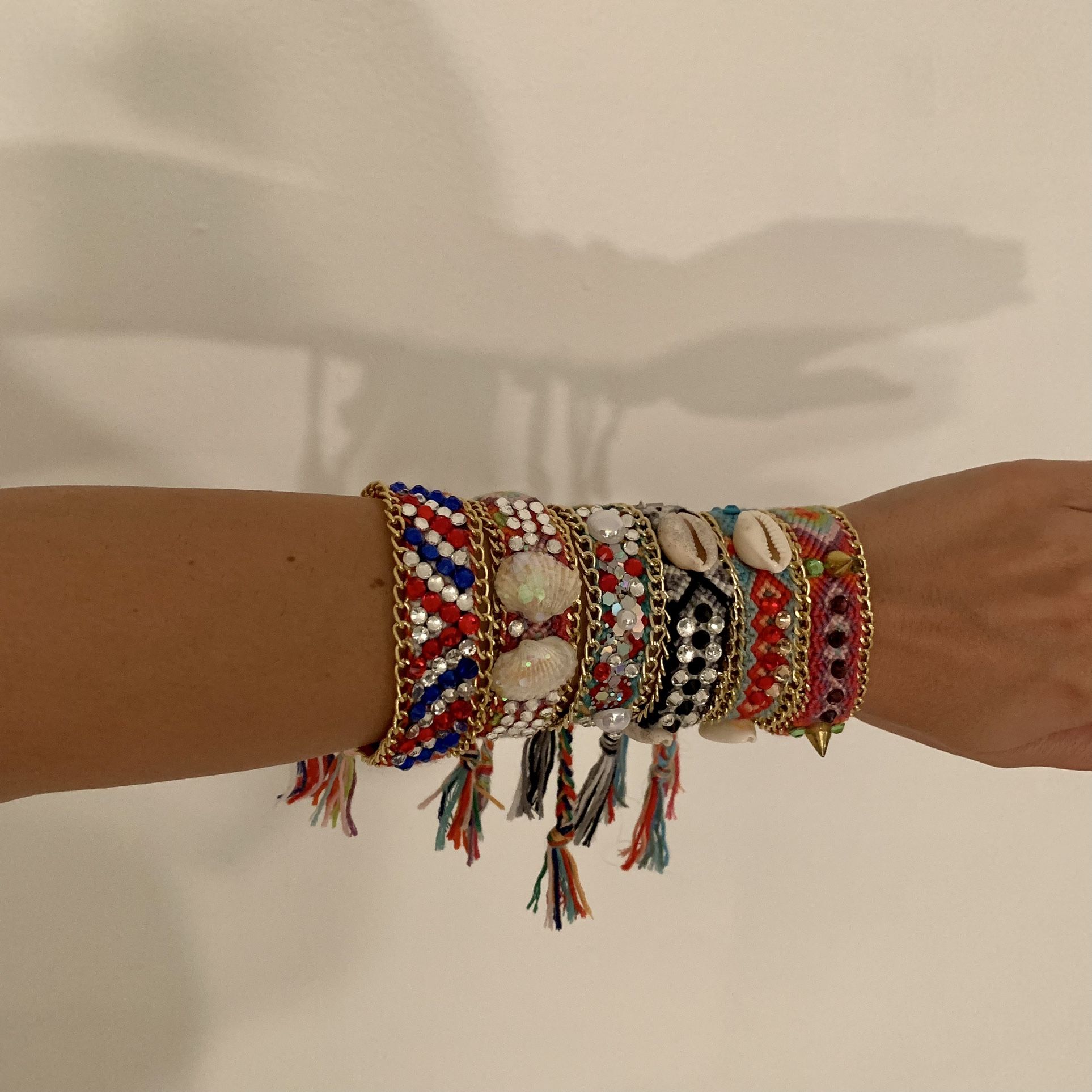 Boho Hand made bracelets/anklets