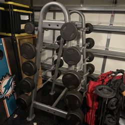 York EZ Curl Bar Set