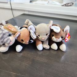 Beanie Babies Kittens Set Of 4