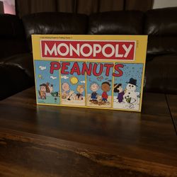 Monopoly Peanuts Board Game