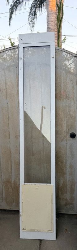 Dog door panel