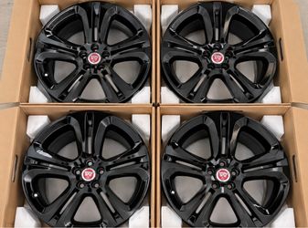 20” Jaguar F-Pace gloss black wheels rims