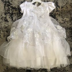 Girsl Baptism Dress Size 2T