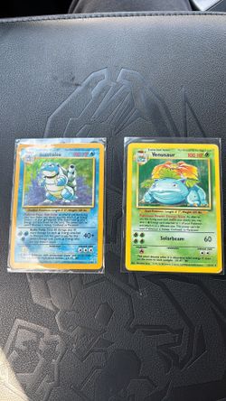 Blastoise and Venusaur