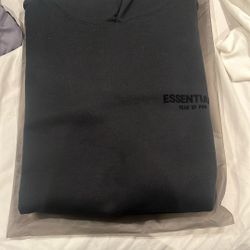 Essentials Black Hoodie