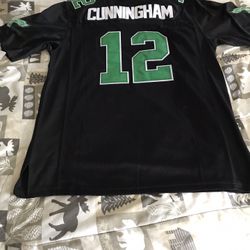 Eagles Cunningham Throwback Football Jersey Large 