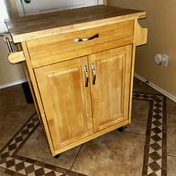 Kitchen island cart