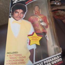 Michael jackson doll