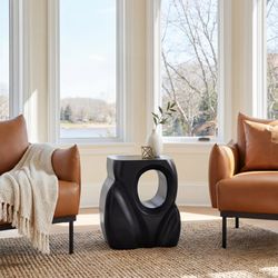 Trung Black Side Table