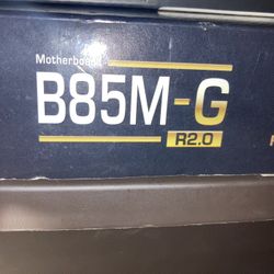 Asus B85m G Motherboard Combo With I7 4770 CPU with Stock Cooler 