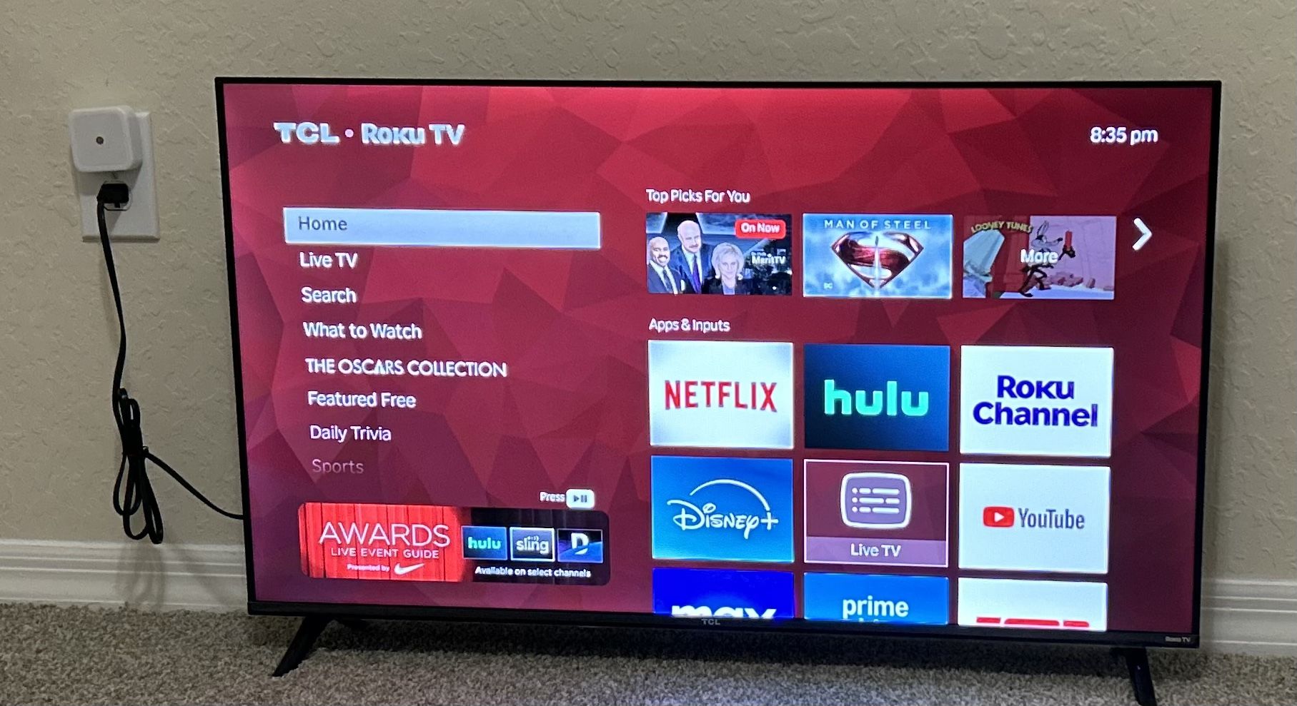TCL Smart LED Roku 40 Inch TV With Remote 