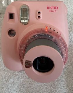 NEW Fuji Instax Mini 9 PINK Camera Tested Works