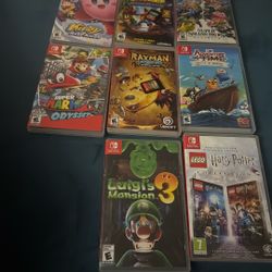 Lot Of Games For Switch