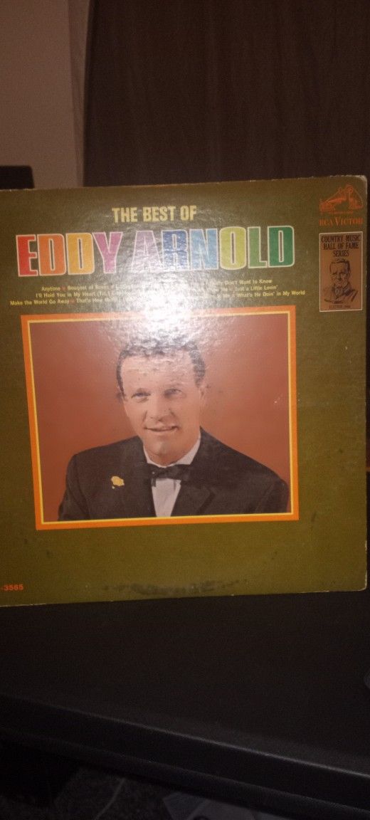 Vintage EDDIE Arnold RECORD - THE BEST OF 