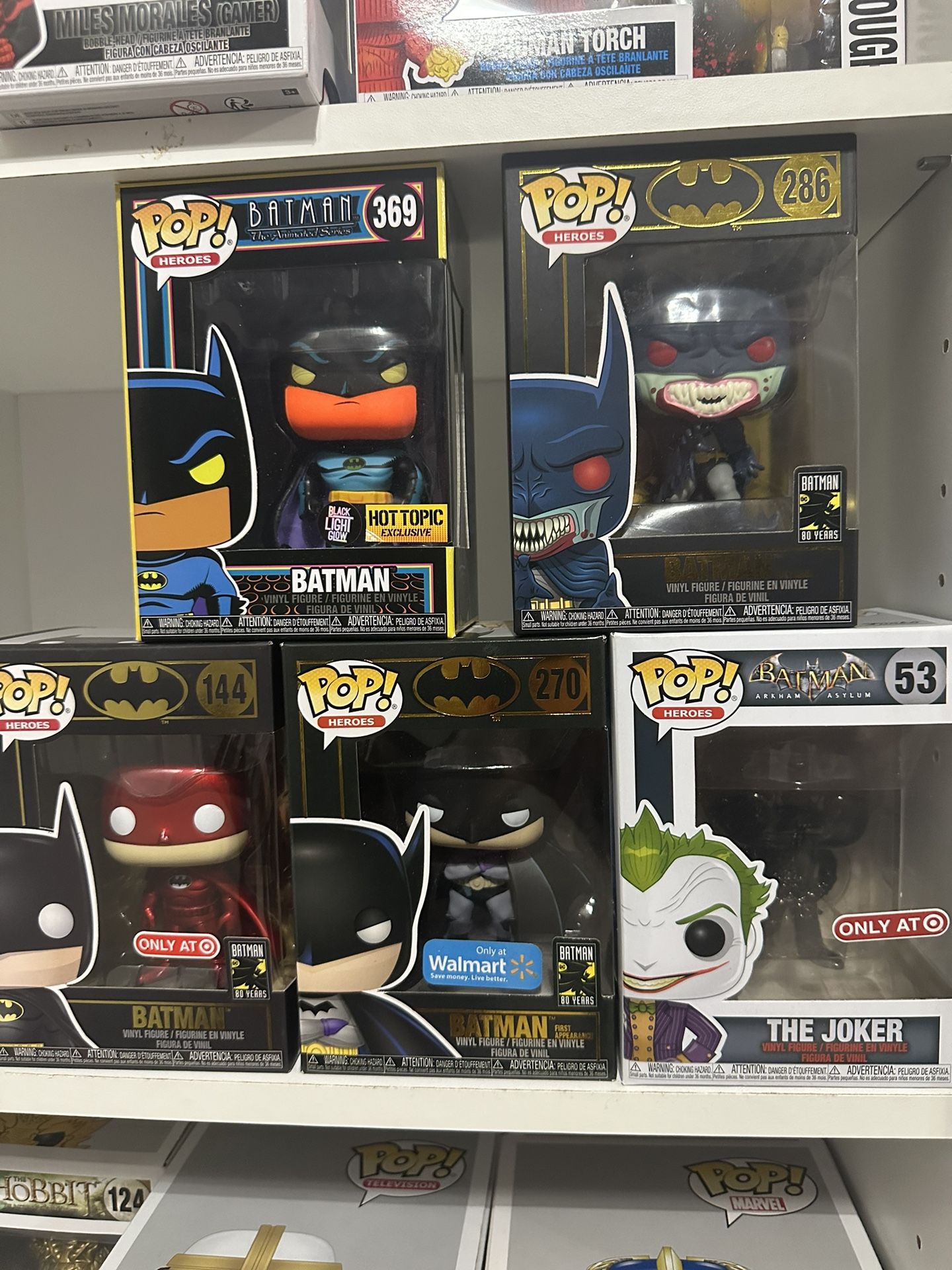 Batman Funko Pops
