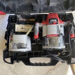 Skil Electric Router 1825 with Plunge Base 2 1/4 HP Corded Electric