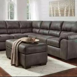Sectional. Weeks Furniture 933 Wappoo Rd. in West Ashley