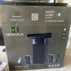 BRAVIUS MODEL #ZZ-R1 SMART HOME AMPLIFIER AUDIO KIT